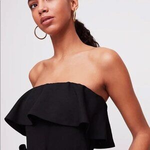 Aritzia Babaton Flutter Jumpsuit Black Size 6